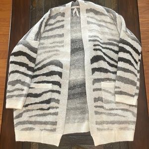 Women’s Zebra printed Cardigan
